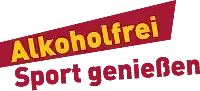 Logo der Kampagne 'Alkoholfrei Sport genießen'