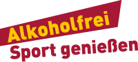 Logo der Kampagne 'Alkoholfrei Sport genießen'
